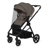 Carucior 3 in 1, Lionelo, Greet, Pana la 15 kg, Cadru aluminiu, Cu landou si salteluta moale, Cu scoica auto, Reversibil, Cu accesorii, Maner, suport pentru picioare, spatar reglabile, Bej