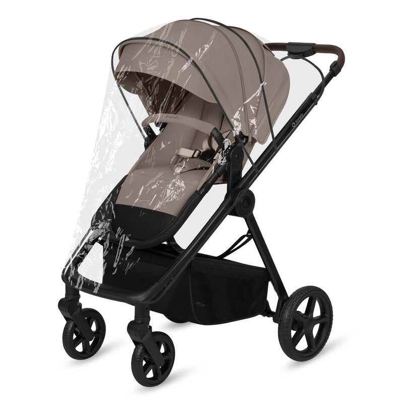 Carucior 3 in 1, Lionelo, Greet, Pana la 15 kg, Cadru aluminiu, Cu landou si salteluta moale, Cu scoica auto, Reversibil, Cu accesorii, Maner, suport pentru picioare, spatar reglabile, Bej