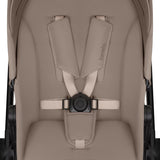 Carucior 3 in 1, Lionelo, Greet, Pana la 15 kg, Cadru aluminiu, Cu landou si salteluta moale, Cu scoica auto, Reversibil, Cu accesorii, Maner, suport pentru picioare, spatar reglabile, Bej
