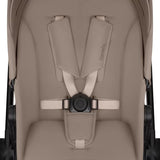 Carucior 3 in 1, Lionelo, Greet, Pana la 15 kg, Cadru aluminiu, Cu landou si salteluta moale, Cu scoica auto, Reversibil, Cu accesorii, Maner, suport pentru picioare, spatar reglabile, Bej
