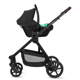 Carucior 3 in 1, Lionelo, Greet, Pana la 15 kg, Cadru aluminiu, Cu landou si salteluta moale, Cu scoica auto, Reversibil, Cu accesorii, Maner, suport pentru picioare, spatar reglabile, Bej