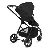 Carucior 3 in 1, Lionelo, Greet, Pana la 15 kg, Cadru aluminiu, Cu landou si salteluta moale, Cu scoica auto, Reversibil, Cu accesorii, Maner, suport pentru picioare, spatar reglabile, Negru