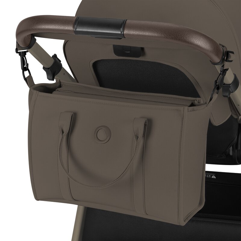Carucior 3 in 1, Lionelo, Layla, Pana la 22 kg, Cadru aluminiu, Cu landou intarit si salteluta din spuma AirDots, Cu scoica auto testata ADAC, Reversibil, Cu ventilatie 3D, Cu accesorii, EN1888-1, EN1888-2, EN1466, Bej Taupe