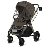 Carucior 3 in 1, Lionelo, Layla, Pana la 22 kg, Cadru aluminiu, Cu landou intarit si salteluta din spuma AirDots, Cu scoica auto testata ADAC, Reversibil, Cu ventilatie 3D, Cu accesorii, EN1888-1, EN1888-2, EN1466, Bej Taupe