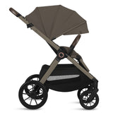 Carucior 3 in 1, Lionelo, Layla, Pana la 22 kg, Cadru aluminiu, Cu landou intarit si salteluta din spuma AirDots, Cu scoica auto testata ADAC, Reversibil, Cu ventilatie 3D, Cu accesorii, EN1888-1, EN1888-2, EN1466, Bej Taupe
