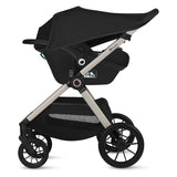 Carucior 3 in 1, Lionelo, Layla, Pana la 22 kg, Cadru aluminiu, Cu landou intarit si salteluta din spuma AirDots, Cu scoica auto testata ADAC, Reversibil, Cu ventilatie 3D, Cu accesorii, EN1888-1, EN1888-2, EN1466, Bej