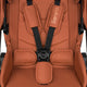 Carucior 3 in 1, Lionelo, Layla, Pana la 22 kg, Cadru aluminiu, Cu landou intarit si salteluta din spuma AirDots, Cu scoica auto testata ADAC, Reversibil, Cu ventilatie 3D, Cu accesorii, EN1888-1, EN1888-2, EN1466, Maro