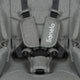 Carucior 3 in 1, Lionelo, Meril, Cu landou de dimensiune XL, Reversibil, Cu scoica auto testata ADAC, Cu accesorii, Pana la 22 kg, Conform cu EN1888-1 EN1888-2, EN1466, Gri