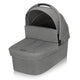 Carucior 3 in 1, Lionelo, Meril, Cu landou de dimensiune XL, Reversibil, Cu scoica auto testata ADAC, Cu accesorii, Pana la 22 kg, Conform cu EN1888-1 EN1888-2, EN1466, Gri