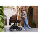 Carucior 3 in 1, Lionelo, Mika Plus, Cadru din aluminiu, Cu landou intarit si salteluta moale, Cu scoica auto testata ADAC, Reversibil, Cu sistem de ventilatie 3D, Cu accesorii, Pana la 22 kg, EN1888-1 EN1888-2 EN1466 ECE R129, Mocha Mousse