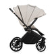 Carucior 3 in 1, Lionelo, Mika Plus, Cadru din aluminiu, Cu landou intarit si salteluta moale, Cu scoica auto testata ADAC, Reversibil, Cu sistem de ventilatie 3D, Cu accesorii, Pana la 22 kg, EN1888-1 EN1888-2 EN1466 ECE R129, Bej