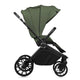 Carucior 3 in 1, Lionelo, Mika Plus, Cadru din aluminiu, Cu landou intarit si salteluta moale, Cu scoica auto testata ADAC, Reversibil, Cu sistem de ventilatie 3D, Cu accesorii, Pana la 22 kg, EN1888-1 EN1888-2 EN1466 ECE R129, Verde