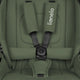 Carucior 3 in 1, Lionelo, Mika Plus, Cadru din aluminiu, Cu landou intarit si salteluta moale, Cu scoica auto testata ADAC, Reversibil, Cu sistem de ventilatie 3D, Cu accesorii, Pana la 22 kg, EN1888-1 EN1888-2 EN1466 ECE R129, Verde