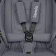Carucior 3 in 1, Lionelo, Mika Plus, Cadru din aluminiu, Cu landou intarit si salteluta moale, Cu scoica auto testata ADAC, Reversibil, Cu sistem de ventilatie 3D, Cu accesorii, Pana la 22 kg, EN1888-1 EN1888-2 EN1466 ECE R129, Gri