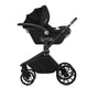 Carucior 3 in 1, Lionelo, Mika Plus, Cadru din aluminiu, Cu landou intarit si salteluta moale, Cu scoica auto testata ADAC, Reversibil, Cu sistem de ventilatie 3D, Cu accesorii, Pana la 22 kg, EN1888-1 EN1888-2 EN1466 ECE R129, Gri