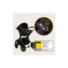 Carucior 3 in 1, Lionelo, Mika Plus, Cadru din aluminiu, Cu landou intarit si salteluta moale, Cu scoica auto testata ADAC, Reversibil, Cu sistem de ventilatie 3D, Cu accesorii, Pana la 22 kg, EN1888-1 EN1888-2 EN1466 ECE R129, Bej
