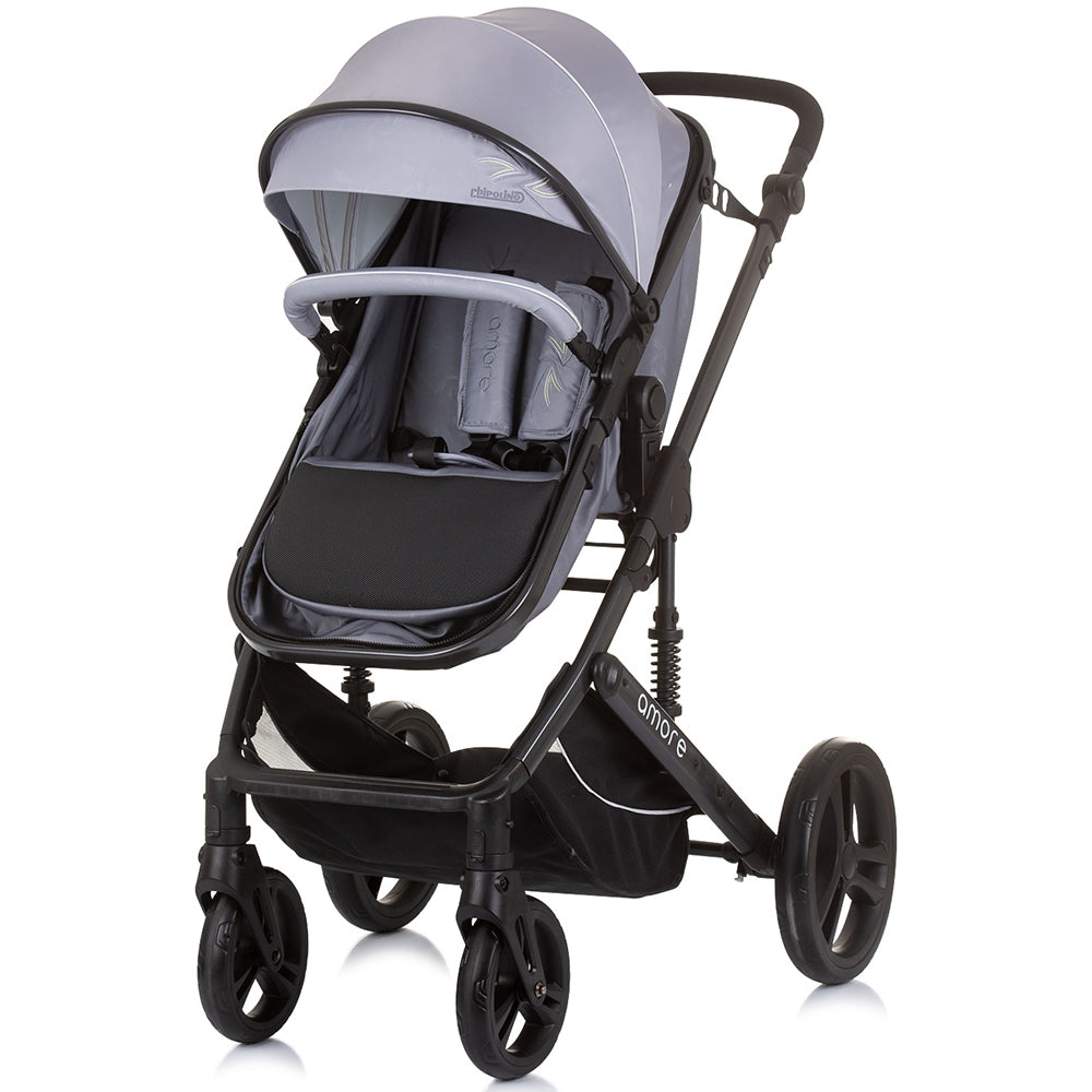 Carucior Chipolino Amore 2 in 1 ash grey - gogobaby.ro