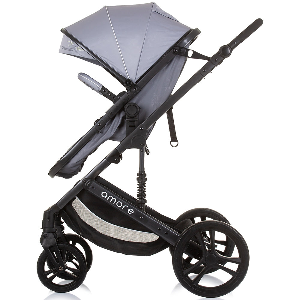 Carucior Chipolino Amore 2 in 1 ash grey - gogobaby.ro