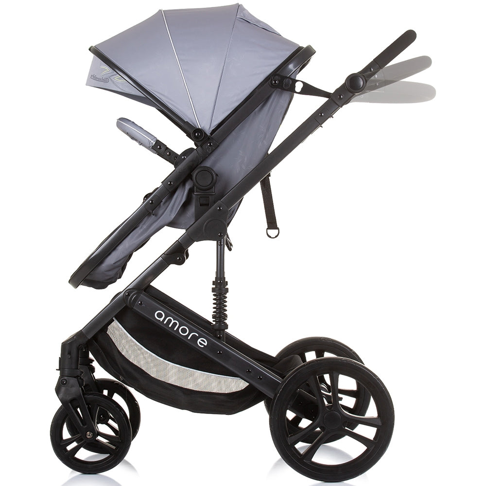 Carucior Chipolino Amore 2 in 1 ash grey - gogobaby.ro