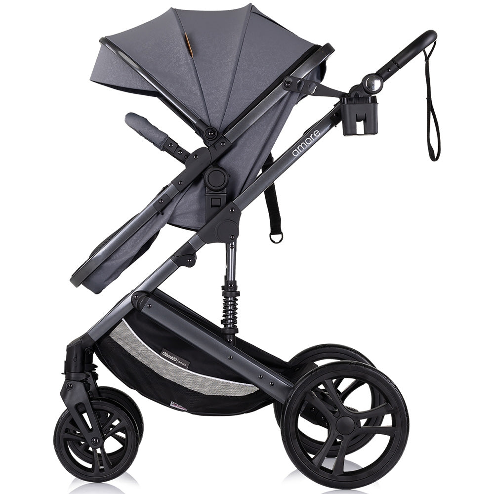 Carucior Chipolino Amore 2 in 1 cloud grey - gogobaby.ro