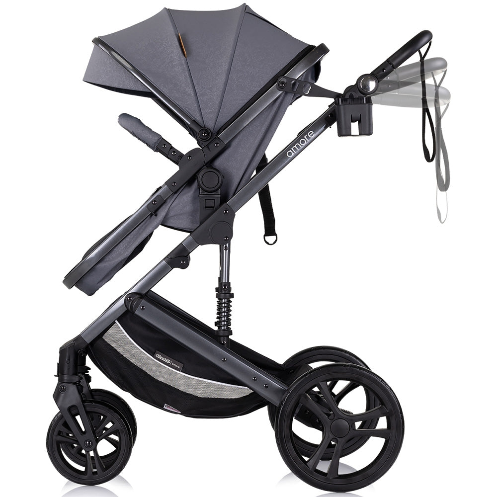Carucior Chipolino Amore 2 in 1 cloud grey - gogobaby.ro