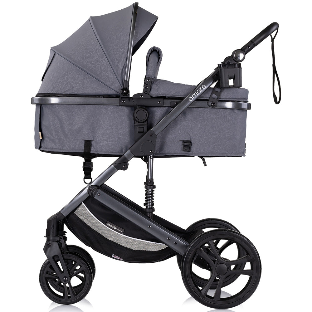 Carucior Chipolino Amore 2 in 1 cloud grey - gogobaby.ro