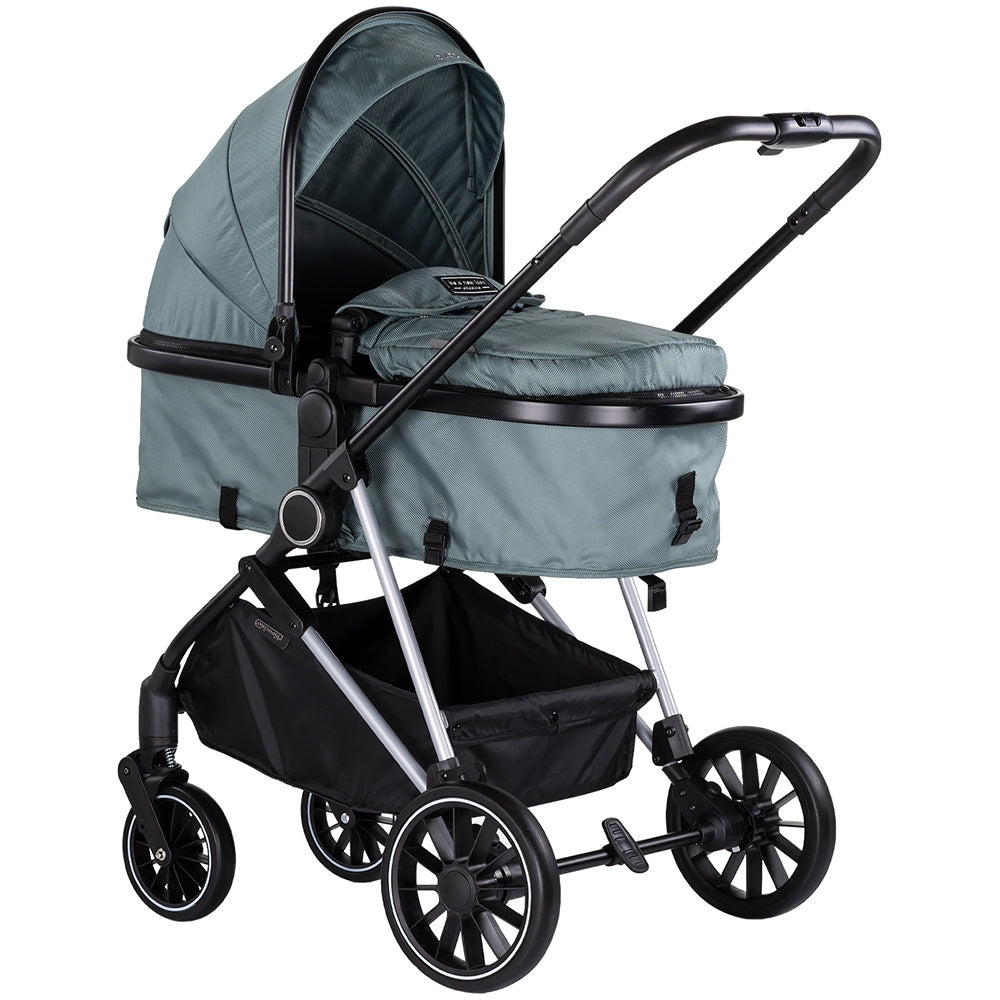 Carucior Chipolino Aura 2 in 1 basil - gogobaby.ro
