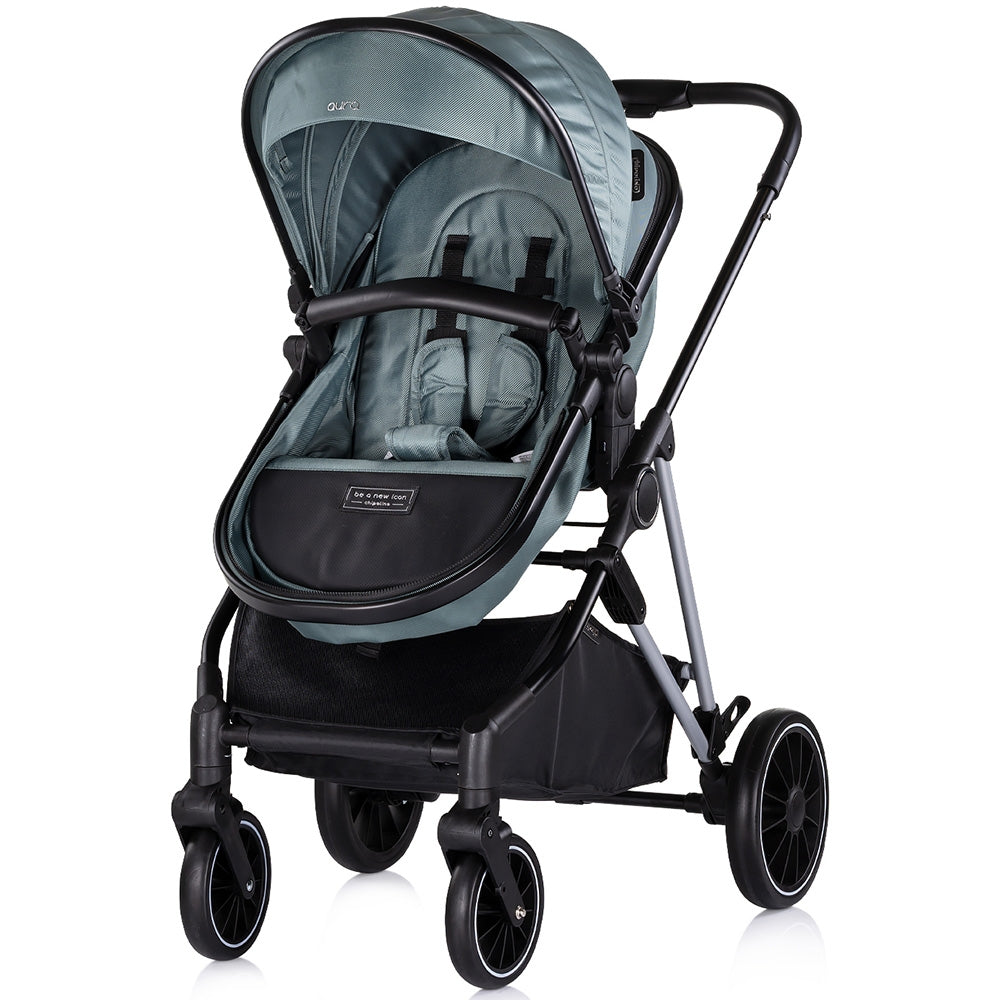 Carucior Chipolino Aura 2 in 1 basil - gogobaby.ro