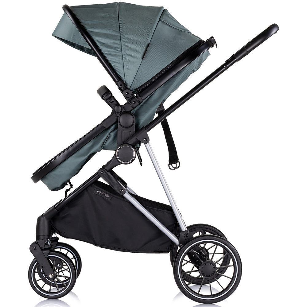 Carucior Chipolino Aura 2 in 1 basil - gogobaby.ro