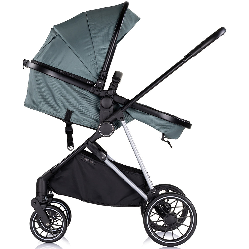 Carucior Chipolino Aura 2 in 1 basil - gogobaby.ro