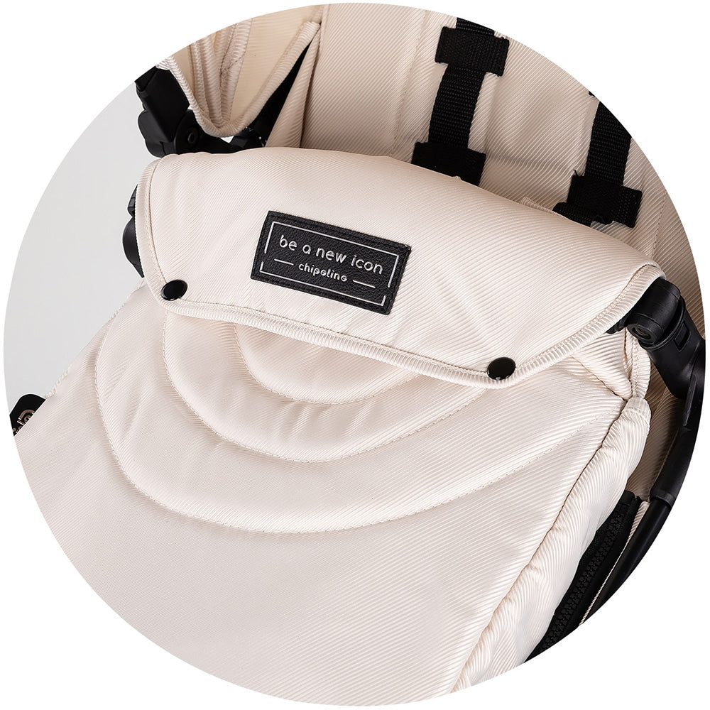 Carucior Chipolino Aura 2 in 1 biscotta - gogobaby.ro
