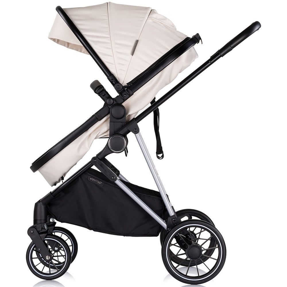 Carucior Chipolino Aura 2 in 1 biscotta - gogobaby.ro