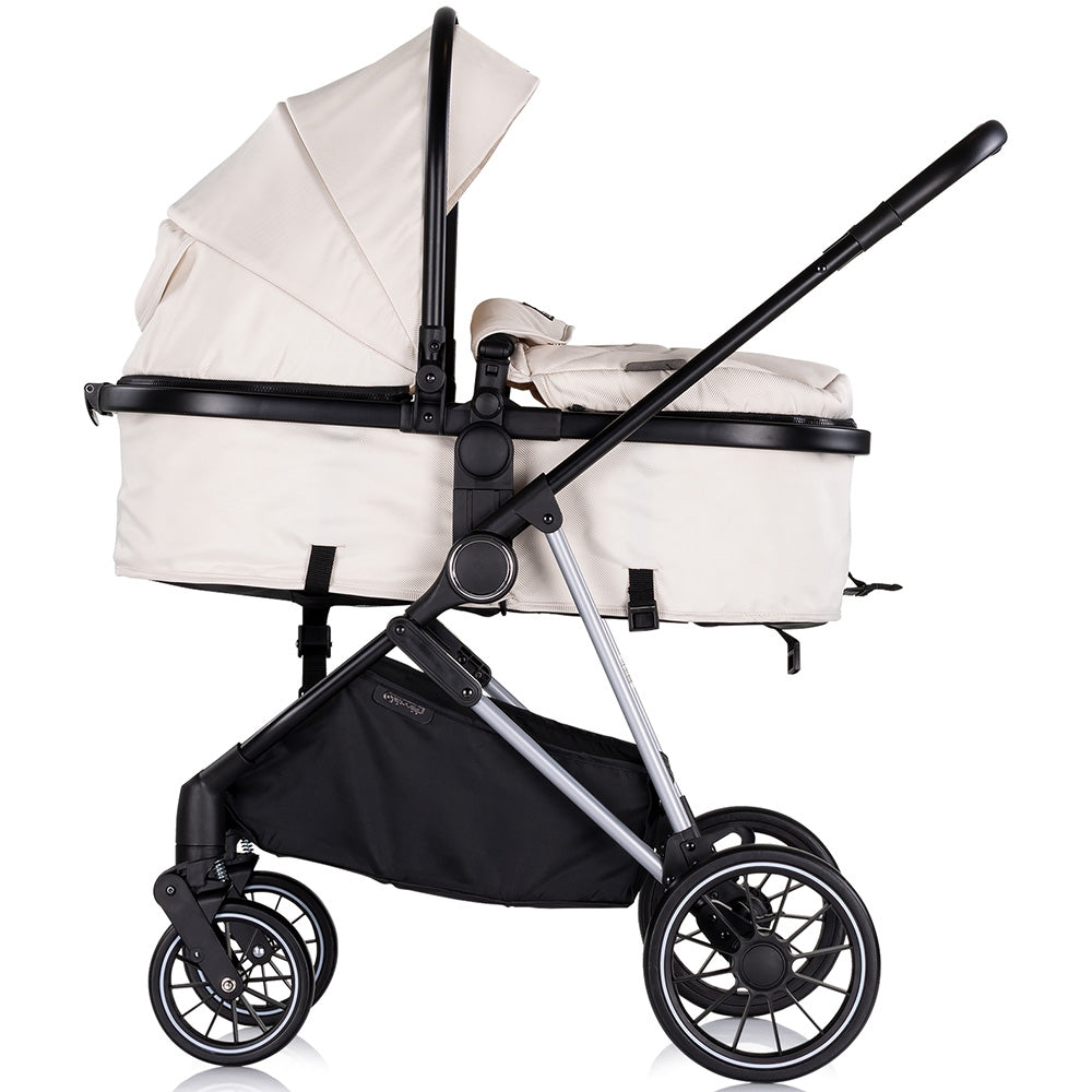 Carucior Chipolino Aura 2 in 1 biscotta - gogobaby.ro