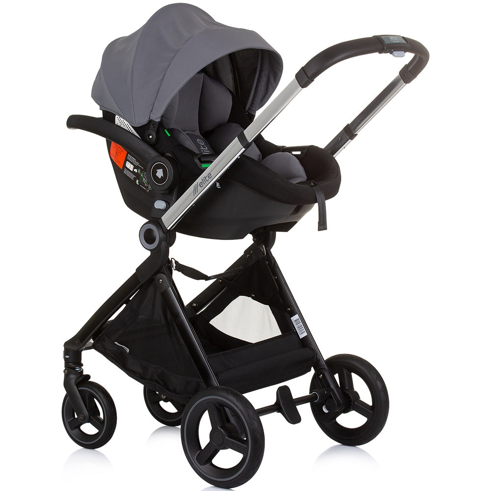 Carucior Chipolino Elite 3 in 1 granite - gogobaby.ro
