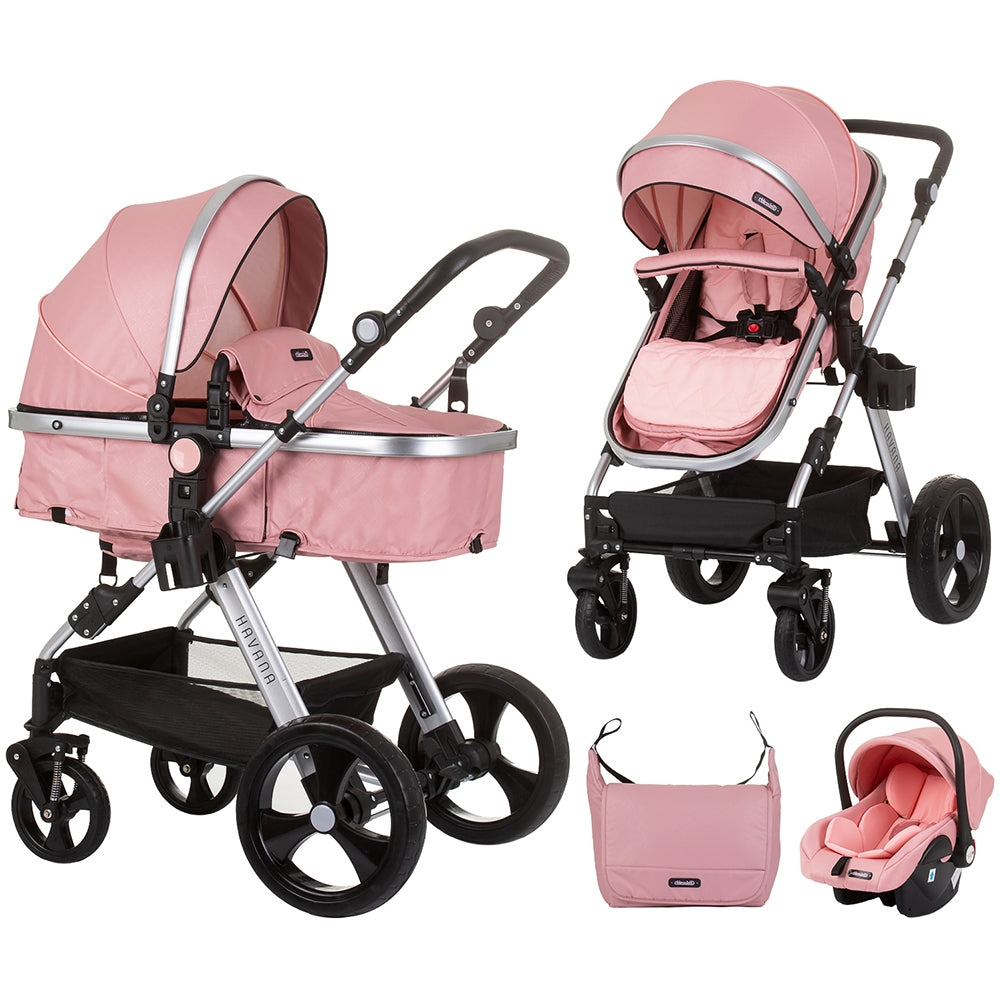Carucior Chipolino Havana 3 in 1 flamingo - gogobaby.ro