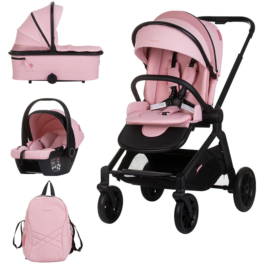 Carucior Chipolino Magnum 3 in 1 pink marshmallow - gogobaby.ro