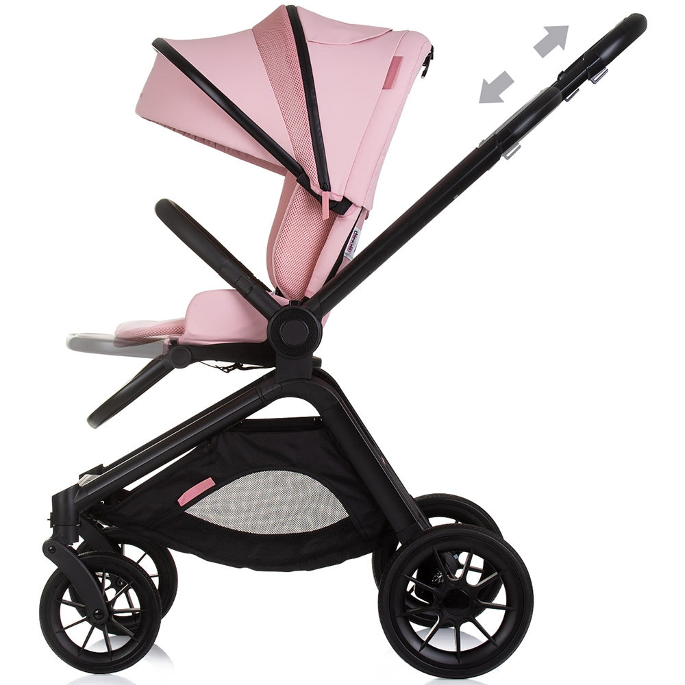 Carucior Chipolino Magnum 3 in 1 pink marshmallow - gogobaby.ro
