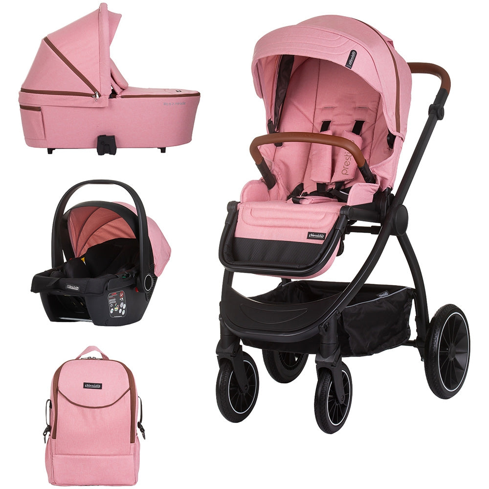 Carucior Chipolino Prestige 3 in 1 marshmallow - gogobaby.ro