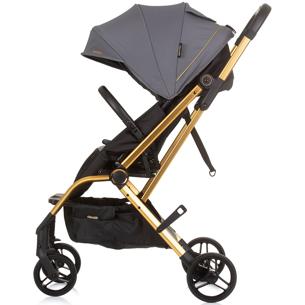 Carucior Chipolino Twister granite cu sezut rotativ - gogobaby.ro