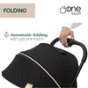 Carucior copii 2 in 1 Chicco Goody X Plus, Kory Plus I-Size 87146, Black Relux, 0luni+