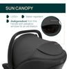 Carucior copii 2 in 1 Chicco Goody X Plus, Kory Plus I-Size 87146, Black Relux, 0luni+