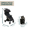 Carucior copii 2 in 1 Chicco Goody X Plus, Kory Plus I-Size 87146, Black Relux, 0luni+