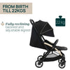 Carucior copii 2 in 1 Chicco Goody X Plus, Kory Plus I-Size 87146, Black Relux, 0luni+