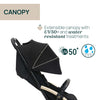 Carucior copii 2 in 1 Chicco Goody X Plus, Kory Plus I-Size 87146, Black Relux, 0luni+