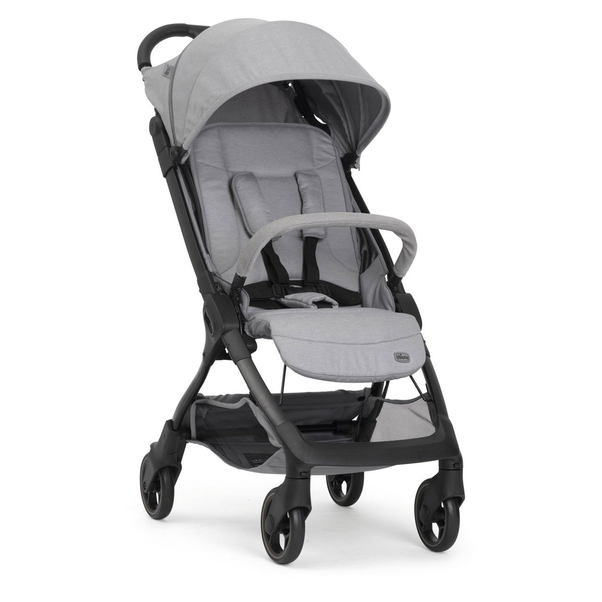 Carucior copii sport Chicco We 2, Pebble (Gri), 0luni+ - gogobaby.ro