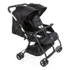 Carucior gemeni Chicco Ohlala, Black Night (Negru), 0luni+