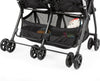 Carucior gemeni Chicco Ohlala, Black Night (Negru), 0luni+