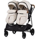 Carucior gemeni Chipolino Duo Smart 2 in 1 biscotta