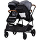Carucior gemeni Chipolino Duo Smart 2 in 1 cloud