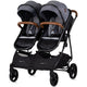 Carucior gemeni Chipolino Duo Smart 2 in 1 cloud